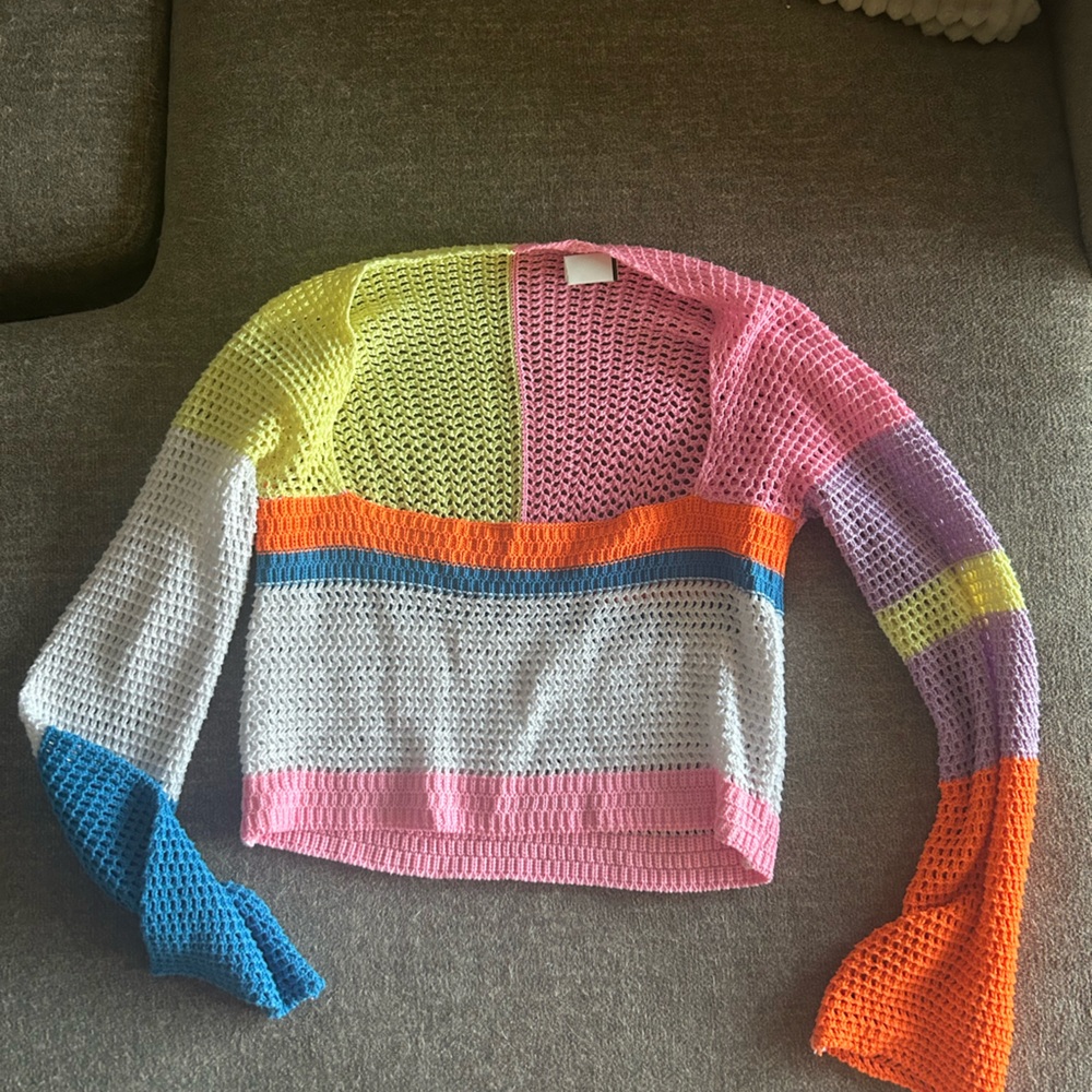 Colorful Crochet Top